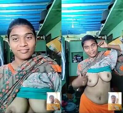 Pornhubdesi - Beautiful village girl pornhub desi showing big tits lover mms
