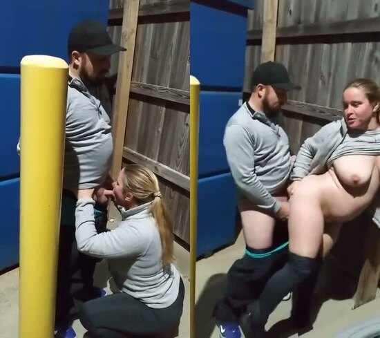 Couple caught fucking yourporn sexy outside of work of coworker