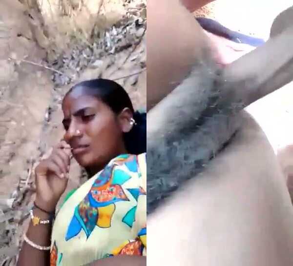 Amateur village sexy aunt y sex video hairy pussy fucked bf outdoor